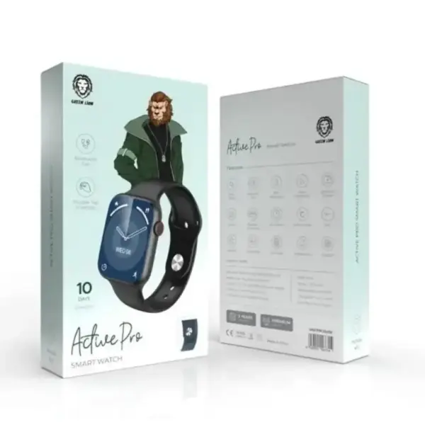 GREEN LION ACTIVE PRO SMART WATCH | BLACK